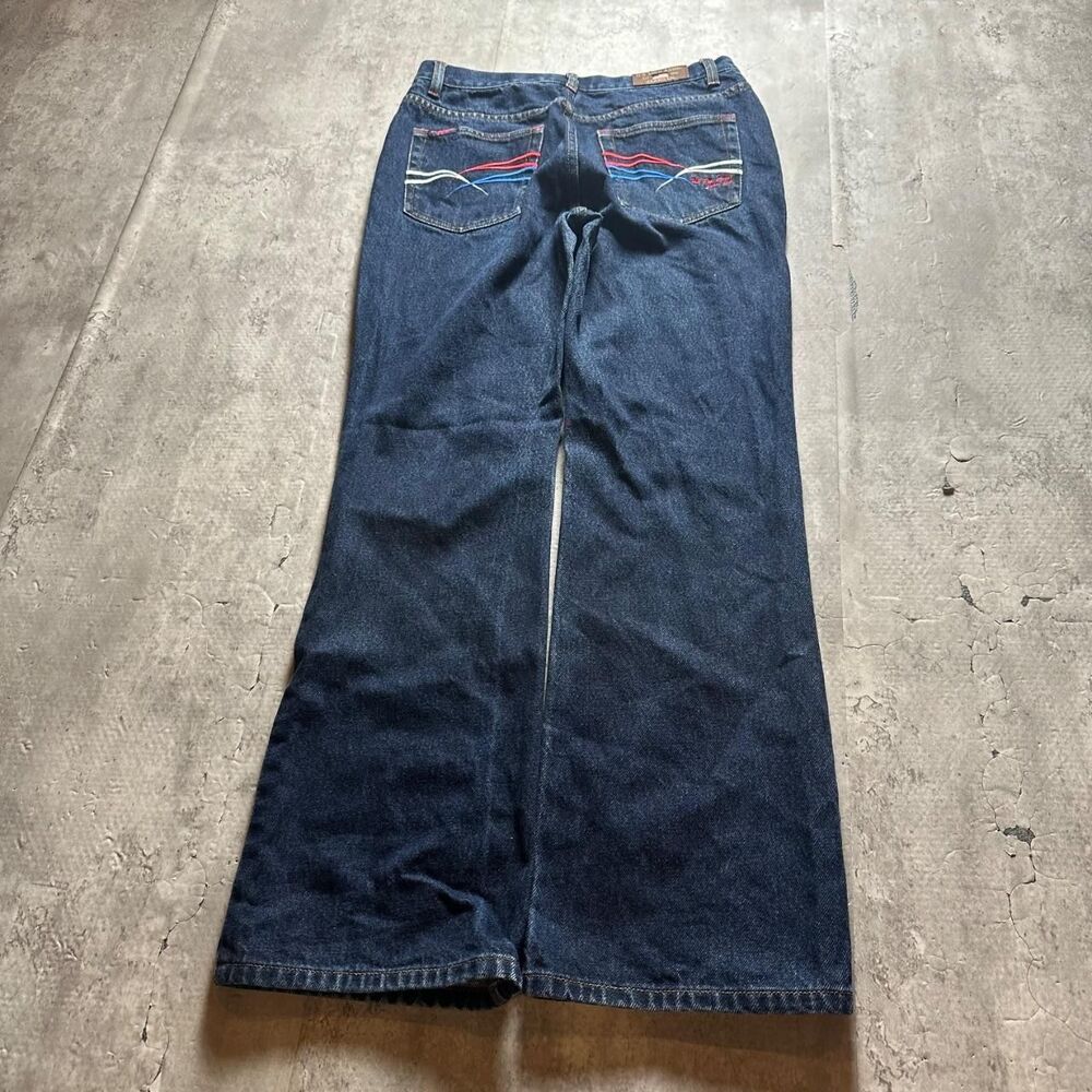 Us-polo-assn Women's Navy and Blue Jeans
